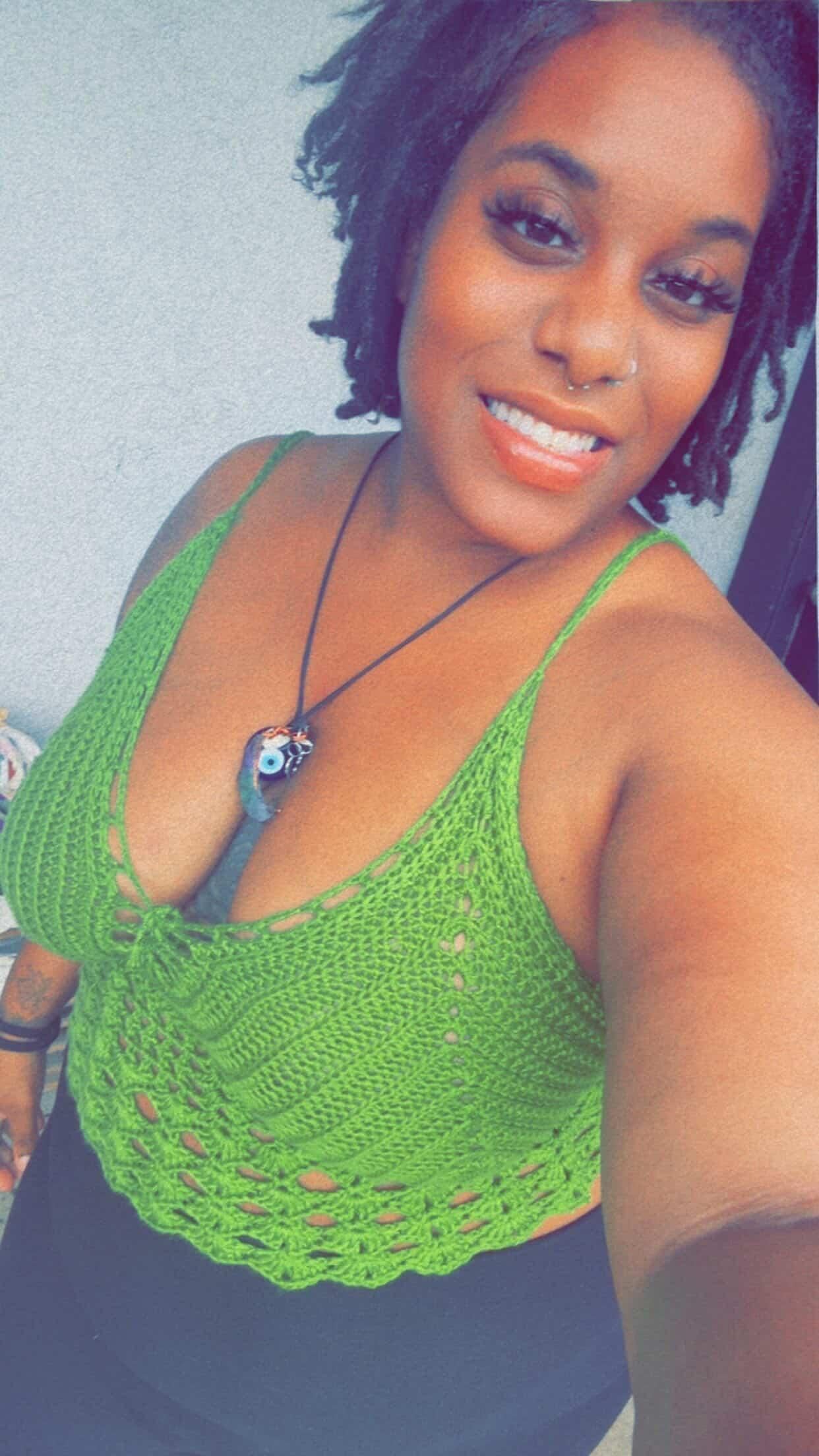 Natija crochet halter top