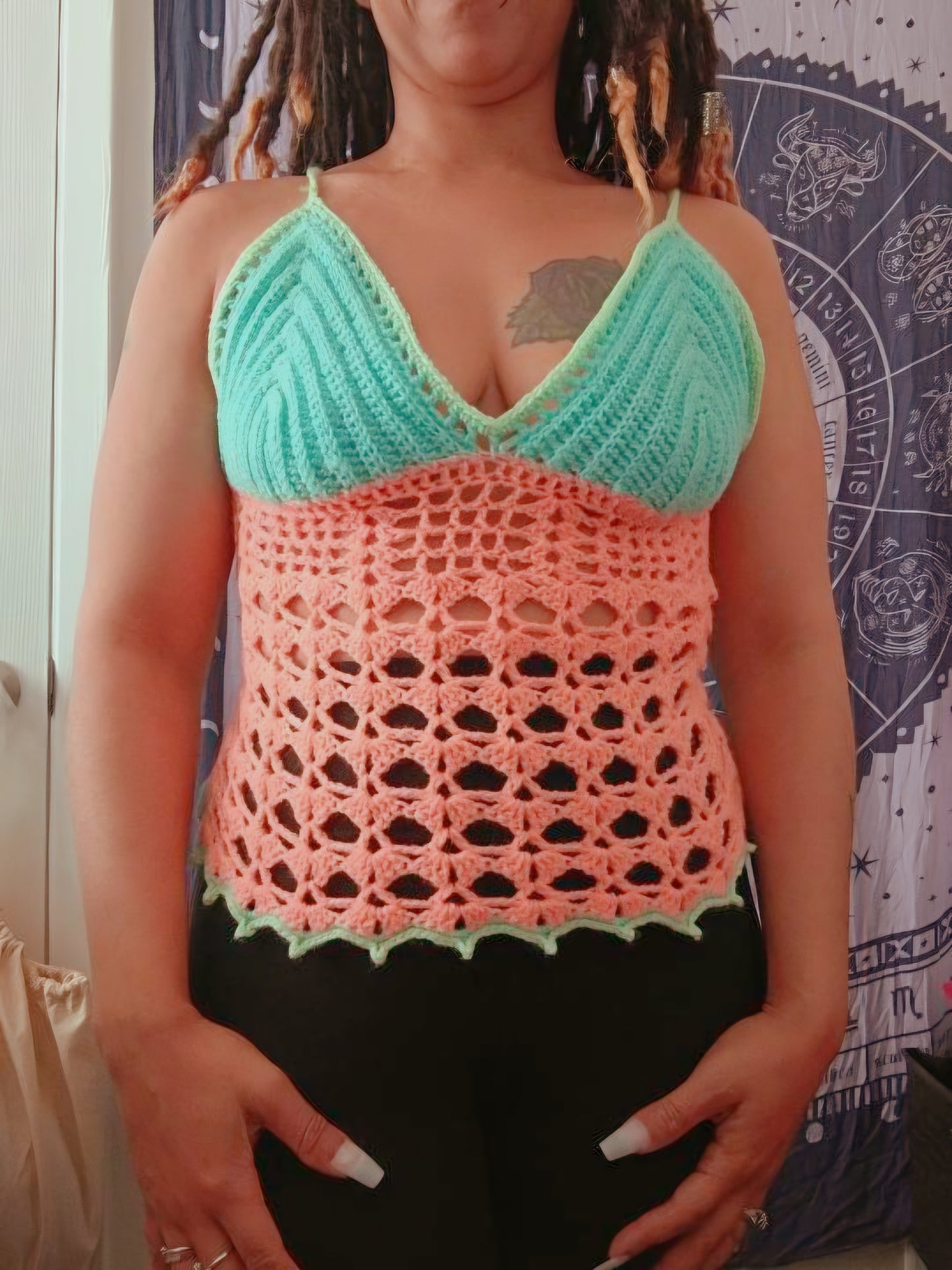 Natija top 3 in 1 crochet pattern