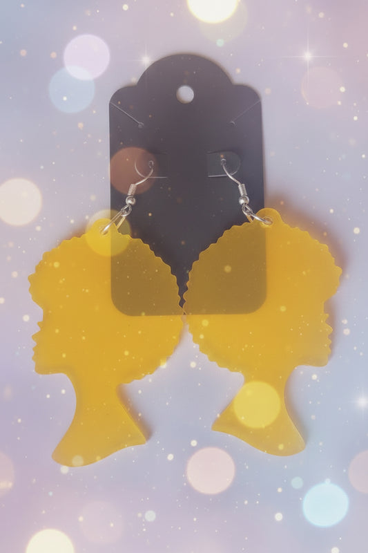 Afro earrings