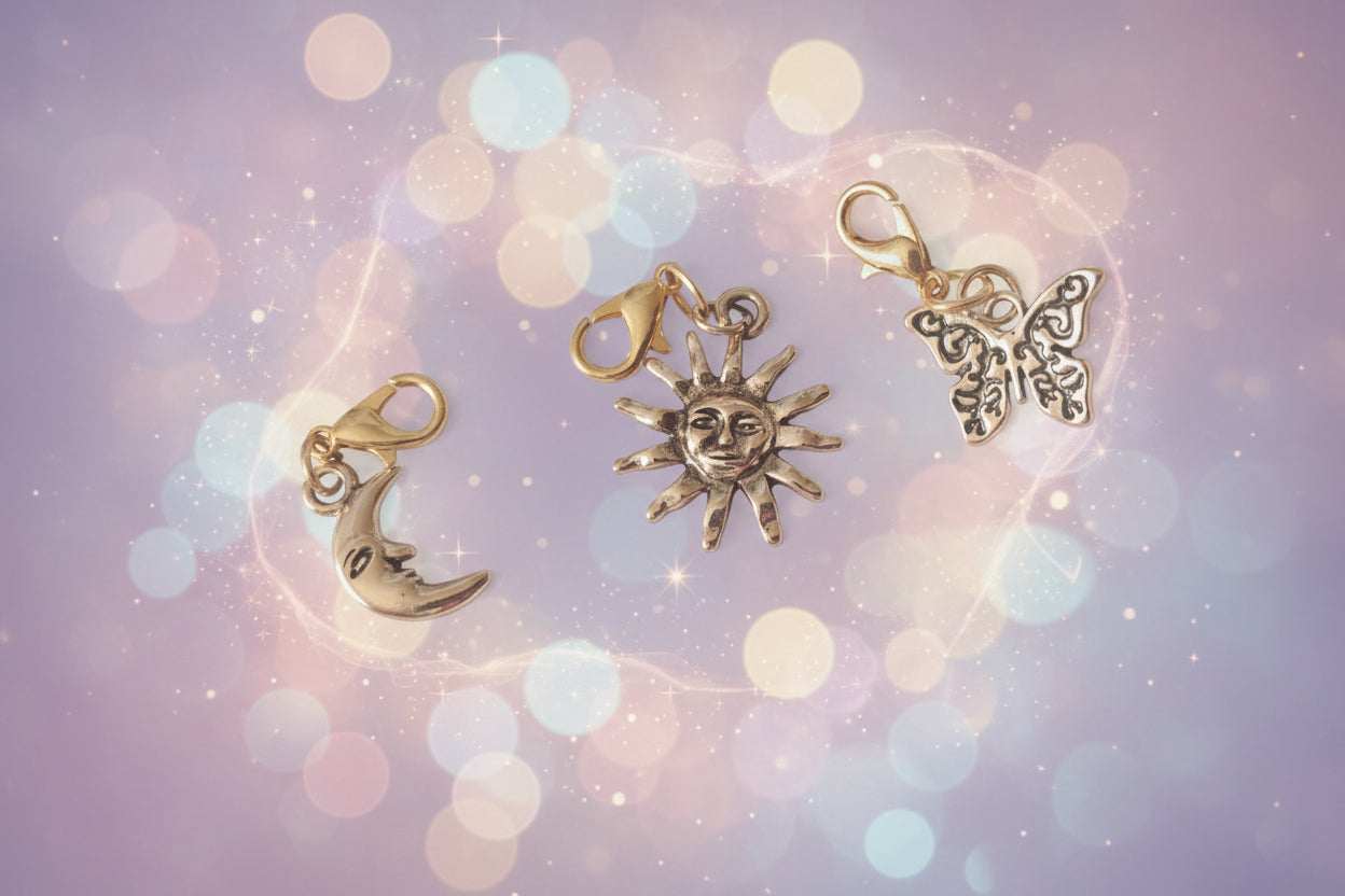 Esoteric charms/ stitch markers