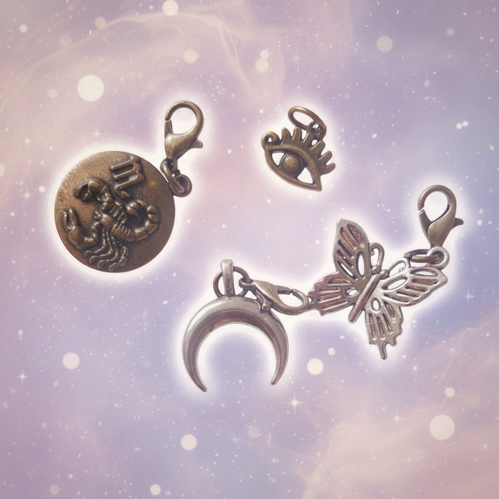 Esoteric charms/ stitch markers