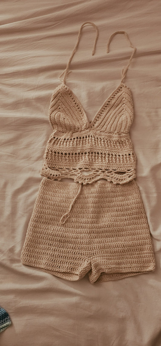 Freya halter top + shorts